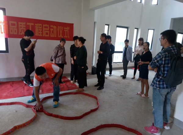 【博進裝飾】恭賀嶺秀山南宋女士與上鄭廣場曹先生兩家工地吉時同開