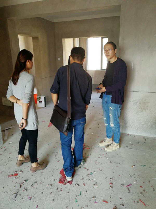 【博進裝飾】恭賀嶺秀山南宋女士與上鄭廣場曹先生兩家工地吉時同開