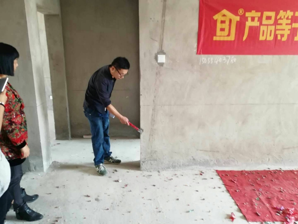 【博進裝飾】恭賀嶺秀山南宋女士與上鄭廣場曹先生兩家工地吉時同開